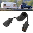 thumbnail image 4 of Trailer Plug Extension Cord Connector Power Supply Wire Plug 2 Meters 7 Pin European Standard, 4 of 5