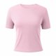 thumbnail image 5 of Camiseta básica ajustada de manga corta para mujer: camiseta estampada de corte ajustado, top informal de verano, ideal para el uso diario y las actividades al aire libre., 5 of 6
