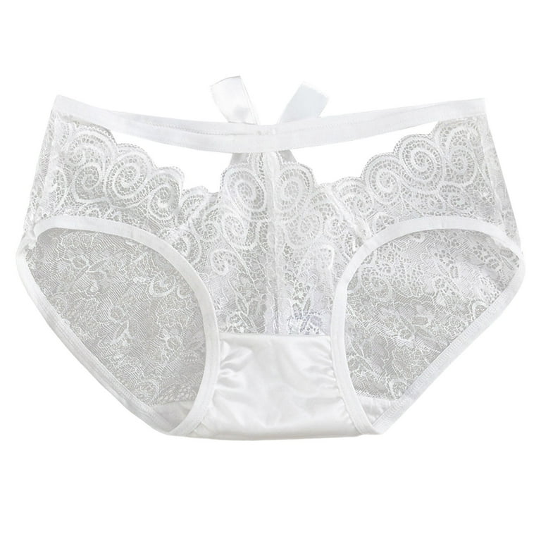 Vedolay Womens Underwear Cotton,Period Underwear Menstrual Period Panties  Leak-Proof Organic Cotton Protective Briefs(White,XL)