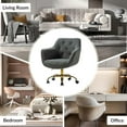 thumbnail image 6 of HULALA HOME Galera Swivel Task Chair with Height Adjustable by  GREY, 6 of 7