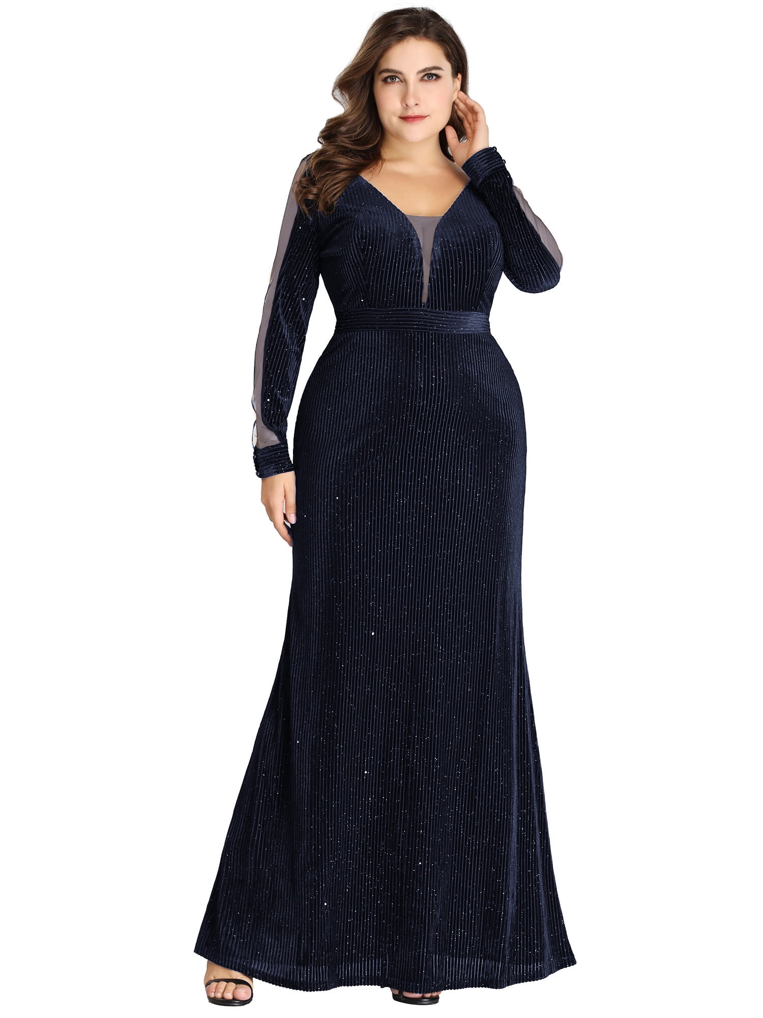 winter ball dresses plus size