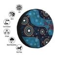 thumbnail image 4 of Goofa Bohemian Turtle Pattern Universal Tire Cover for Jeep, SUV, Truck, and Trailer – Waterproof, UV-Resistant,Easy to Install, Fits 14"-17" Tires-16 inch, 4 of 6