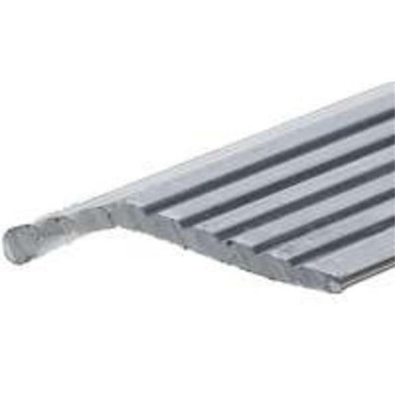 Carpet Bar 1 in. x 3 ft. Fluted - Silver