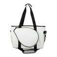 thumbnail image 3 of Tennis Racket Shoulder Bag for Women Men for Fitness Outdoor Tennis Racket white, 3 of 7