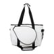 thumbnail image 3 of Bolsa de hombro para raqueta de bádminton, bolsa de bádminton, con bolsa portátil con cremallera para mujeres y hombres blanco, 3 of 7