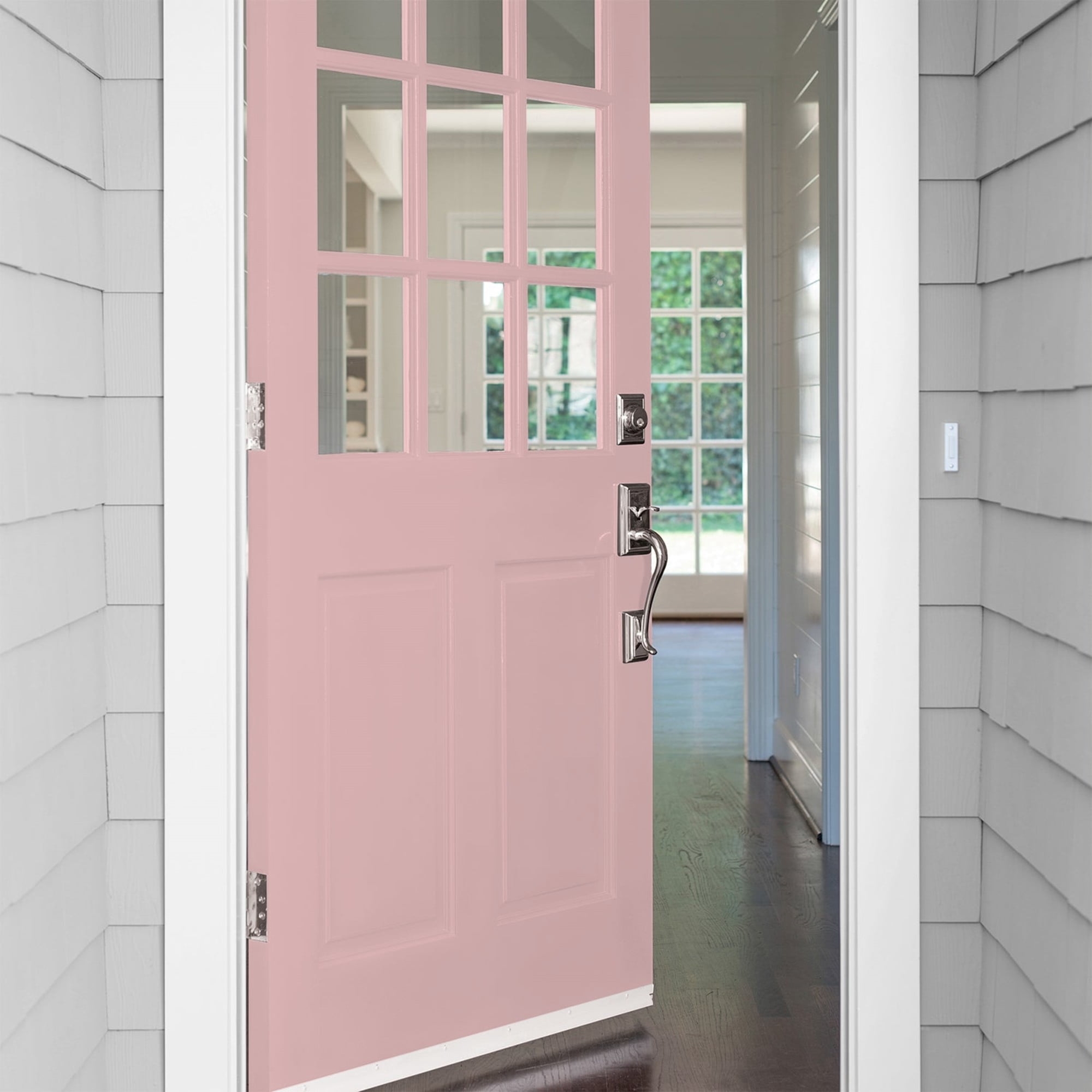 Glidden High Endurance Plus Radiant Rouge Semi Gloss Exterior Paint and Primer, 1 Gallon