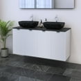 thumbnail image 2 of Nicole 4S 120 Double Sink Floating Bathroom Vanity (48" Width), 2 of 6