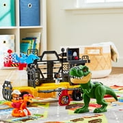 Kid Connection Dino Hauler Truck Play Set, 16 Pieces, Age 3+, Toddler Toys
