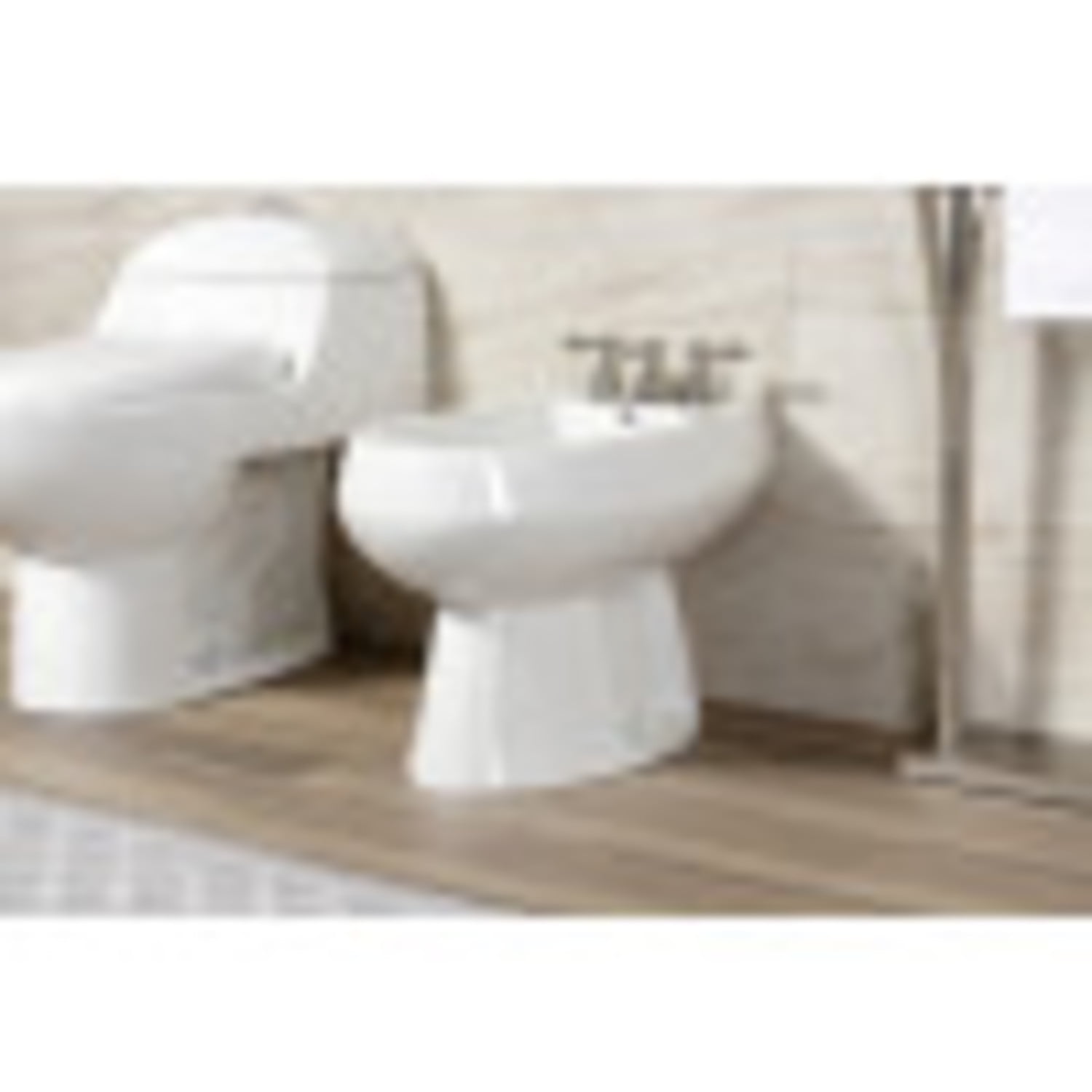 Kingston Brass KB328ACL American Classic Three-Handle Bidet Faucet, Brushed Nickel