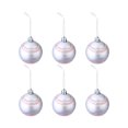 thumbnail image 1 of Adornos colgantes de béisbol, 6 piezas de bolas colgantes de árbol, adornos de bolas de béisbol para decoración de fiestas deportivas, 6x5x5CM, 1 of 5