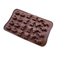 thumbnail image 2 of Gwong hogar Molde de chocolate Cartoon Duck Bear Rabbit Ice Diy Pastel Molde para hornear Gwong 28080, 2 of 5
