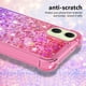 thumbnail image 3 of Funda para Samsung Galaxy A05 Transparente con Brillos Carcasa Protectora Antigolpes con Glitter Brillante, 3 of 5
