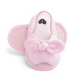 thumbnail image 6 of Infant Baby Girls Summer Bow Knot Sandals with Flower Soft Sole Newborn Toddler First Walker Crib Dress Non Slip Flats Beach Shoes (0-3 Months, Pink), 6 of 8