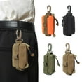 thumbnail image 2 of Pouches Belt Bag Outdoor Buckle Bag Small Wallet Purse Belt Bag Keychain Zippers Case for Camping, 2 of 8