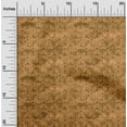 thumbnail image 1 of oneOone Viscose Jersey Brown Fabric Batik Quilting Supplies Print Sewing Fabric By The Yard 60 Inch Wide - Y8, 1 of 5