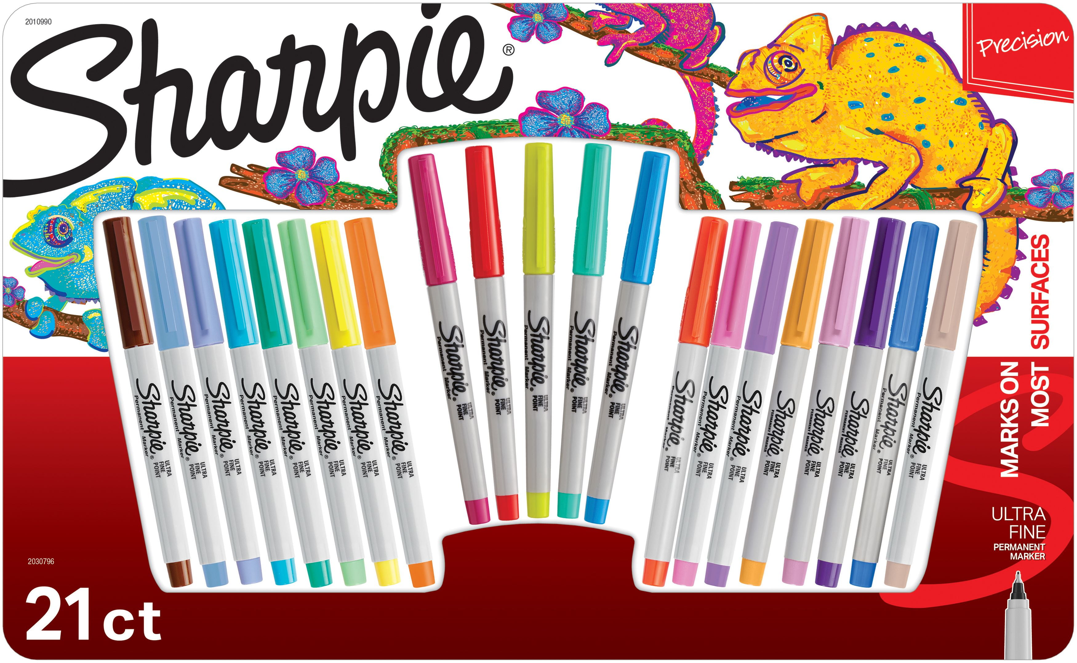 Sharpie Ultra Fine Point Permanent Marker Promo Pack 21/PkgAssorted