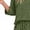 Blue, variant on Womens Lounge Set Cute 3/4 Sleeve Pajama Sets Casual Ribbed Knit Pullover Sweater and Wide Leg Pants 2 Piece Outfits Fall Sleepwear