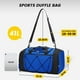 thumbnail image 2 of Bolsa de gimnasio Vorspack para hombre de 53 litros con compartimento para zapatos, color azul, 2 of 7