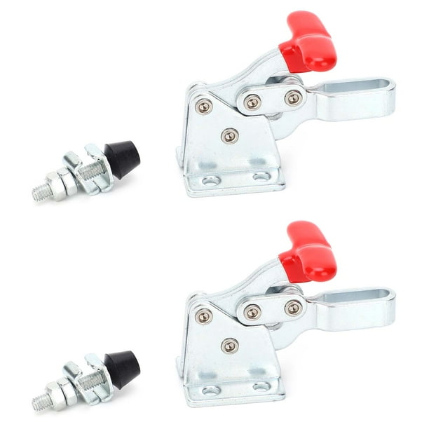 Abrazadera de palanca horizontal Jadeshay 2 piezas soldadura GH-13005 hierro fundido acero aleado