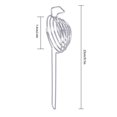 thumbnail image 3 of Moyic Separador de clara de huevo en integrado, removedor rápido de yema de huevo, divisor compacto con mango largo, operación Simple, Herramientas y accesorios para hornear Plata 1 pieza Moyic HA5125-00B, 3 of 6