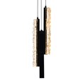 thumbnail image 2 of Stagger Integrated LED Black Mini Pendant, 2 of 3