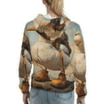 thumbnail image 7 of Sigee Hiking Duck for Women's Pullover Hoodie Sweatshirts Adult Casual Long Sleeve Sweatshirts ,Sizes S-2XL-Medium, 7 of 7