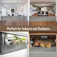 thumbnail image 4 of 185 Inch Extra Wide Retractable Baby Gate Retractable Gate Outdoor Extra Long Dog Gate Extra Wide Baby Gates for Large Openings, Mesh Dog Gate Extra Large Pet Gate, Gray, 4 of 7