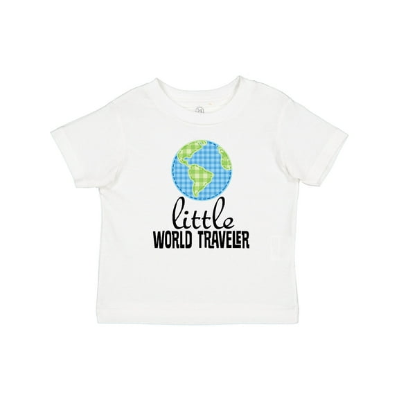 Inktastic Little World Traveler Boys or Girls Baby T-Shirt