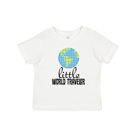 

Inktastic Little World Traveler Gift Baby Boy or Baby Girl T-Shirt