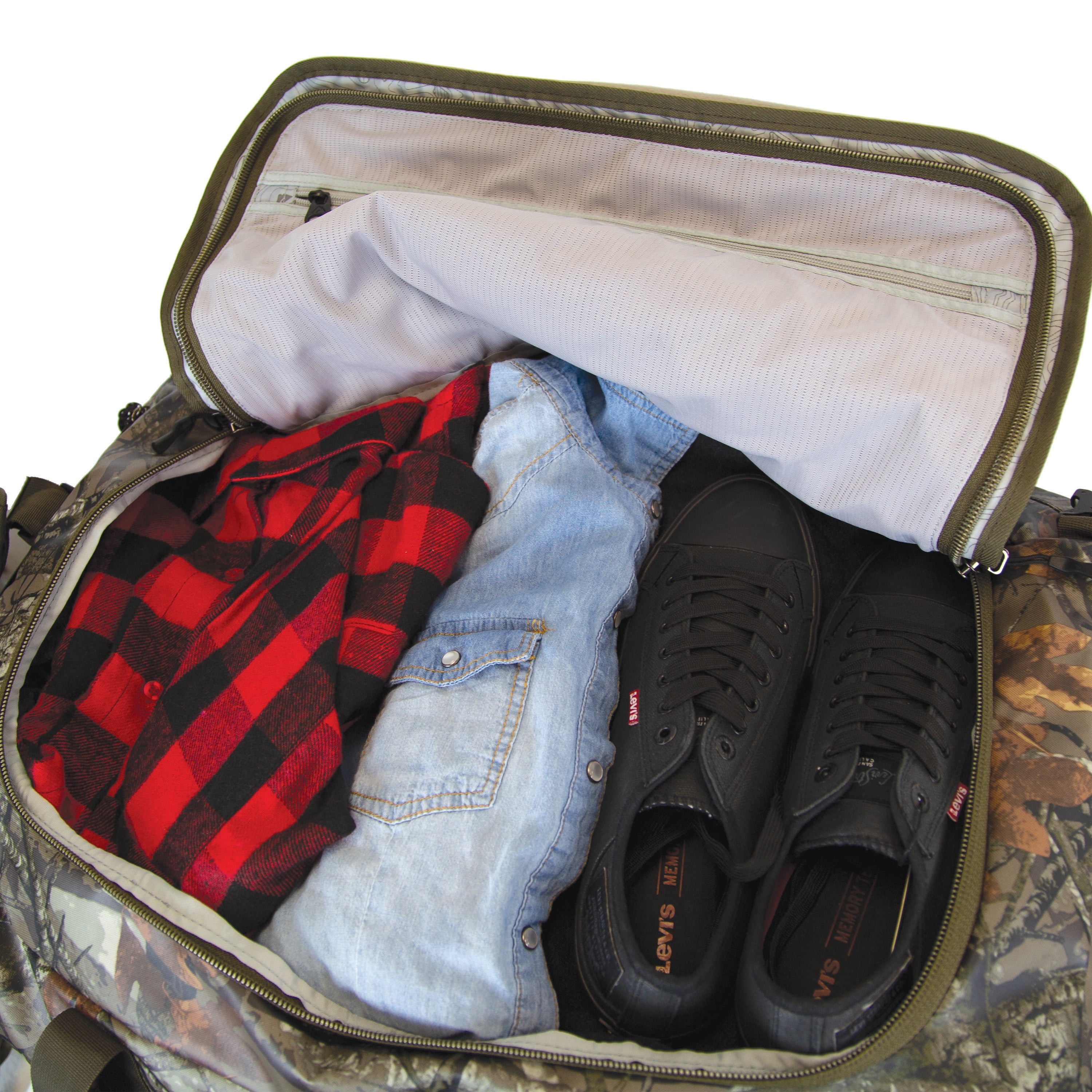 Afoxsos 90L Orange Nylon Camping Backpack Waterproof Travel Bag