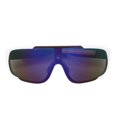 thumbnail image 3 of Gafas para deportes al aire libre, gafas de ciclismo a prueba de viento, gafas de sol para montañismo y bicicleta para mujeres y hombres (marco azul blanco, lente azul), 3 of 5