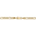 thumbnail image 4 of FJC Finejewelers 16 Inch 14k Yellow Gold 3.5mm Semi-solid Figaro Chain Necklace, 4 of 7