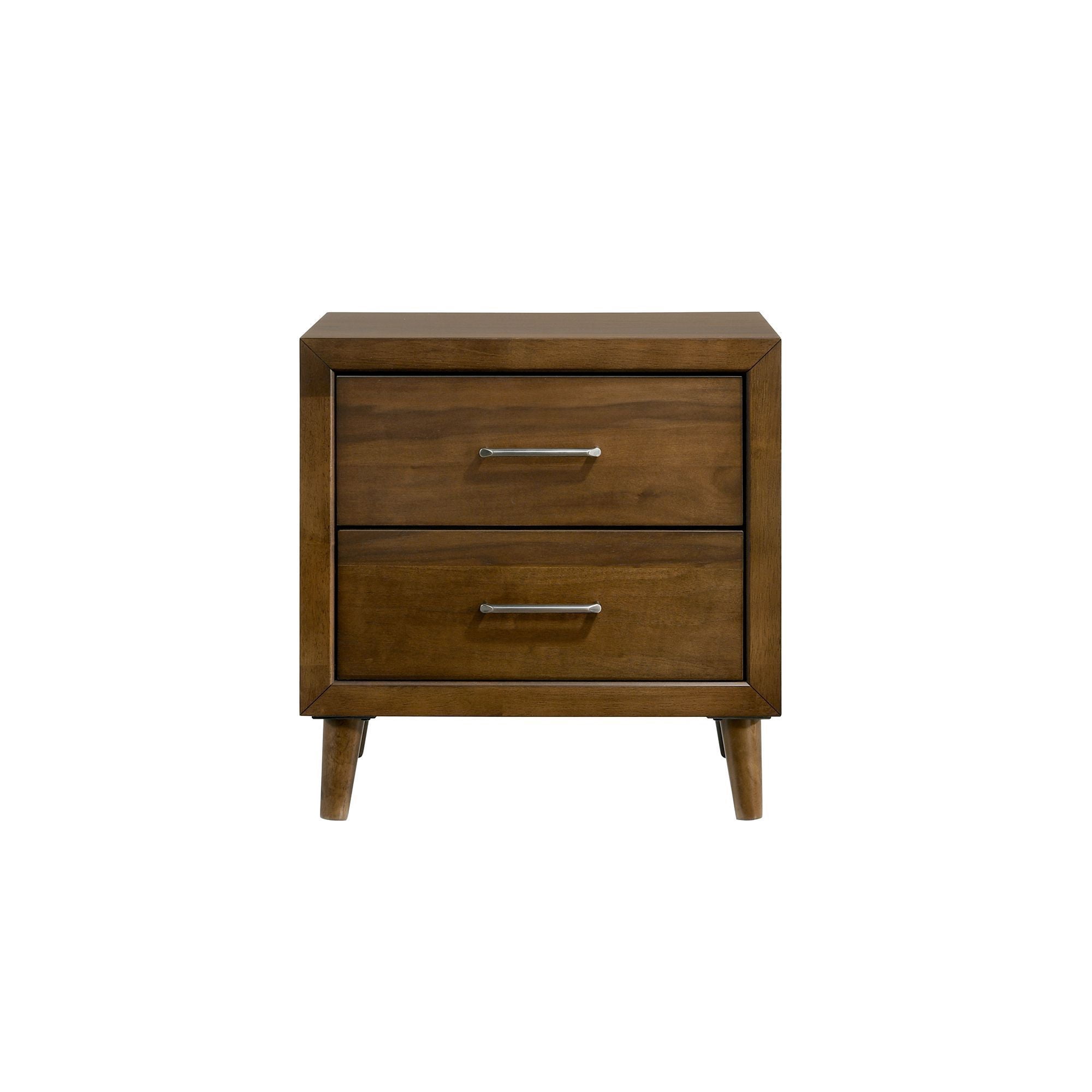 Picket House Furnishings Zuma 2-Drawer Nightstand in Walnut