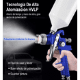 thumbnail image 2 of Pistola De Pintura 600cc Con 3 Boquillas Pistola 1.4/1.7/2.0, 2 of 5