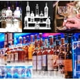 thumbnail image 4 of EONQY LED Coaster, Light Up Coaster LED Car Coasters Waterproof Acrylic Beer Cocktail Coasters for Parties Weddings Bar Christmas Home Pub, 4 of 7
