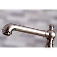 thumbnail image 3 of Kingston Brass KS7278PLBS Traditional English Country 8 in. Bridge Kitchen Faucet with Sprayer - Brushed Nickel, 3 of 6