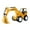 As shown-2D-clearacne, variant on kttectoa Kids Toys Engineering Vehicle Model Excavator Toy with Light and Music Children's Construction Sand Digger 32.5x13x17.5cm Toys Toys for Ages Christmas Gifts