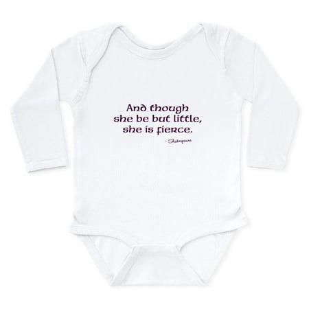 

CafePress - She Is Fierce Body Suit - Long Sleeve Infant Bodysuit