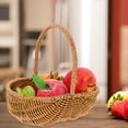 thumbnail image 4 of unbranded Cesta Tejida A Mano Para Y Verduras Color Con Asa Resistente, 4 of 6