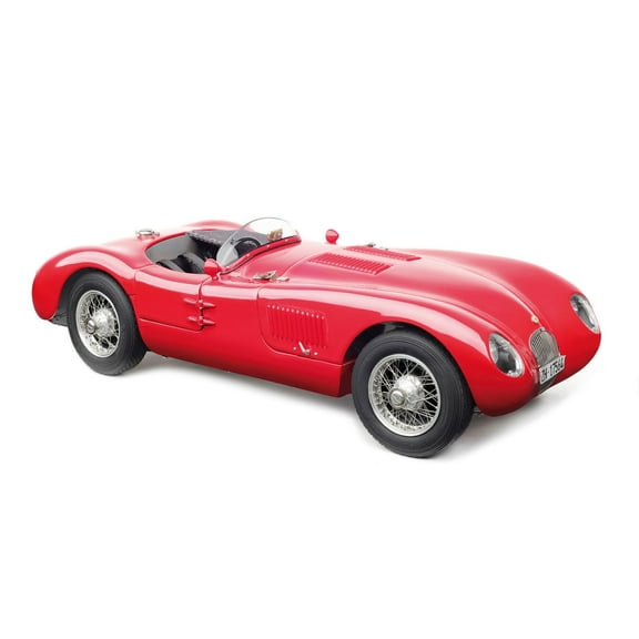 1952 Jaguar C-Type XKC 023 Red Limited Edition to 1,000 pieces Worldwide 1/18 Diecast Model Car by CMC