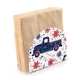 thumbnail image 2 of Cars Flowers Floral Napkin Holder for Table Clear Napkin Stand Paper Holder Acrylic Organizer Dispenser Napkins for Dinner Kitchen Restaurant Room, 2 of 8