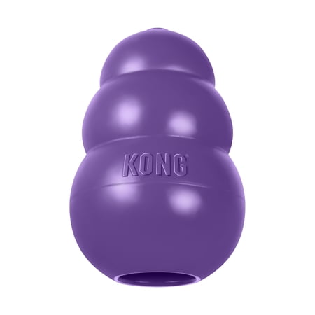 KONG Durable Natural Rubber Senior Dog Toy Medium