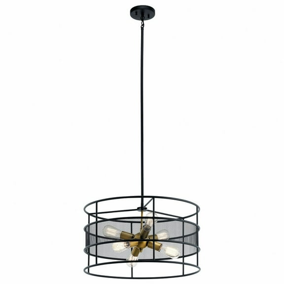 Kichler Lighting - Six Light Pendant - Chandelier Round Pendant - Piston - 6