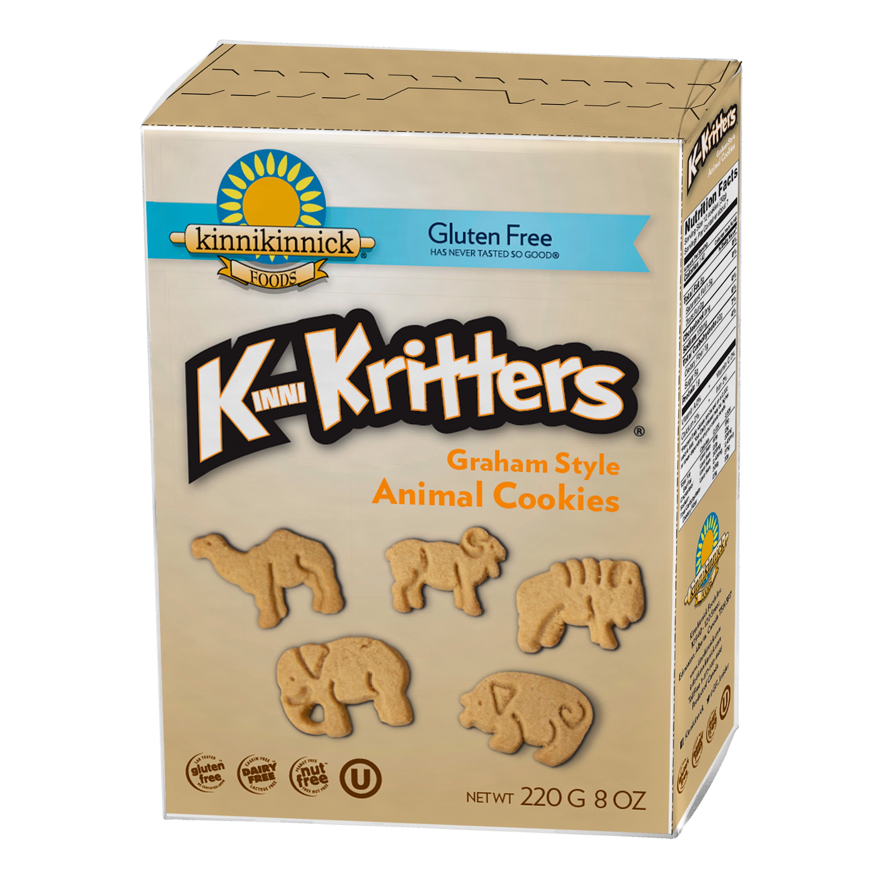 KinniKritters Graham Style Animal Cookies