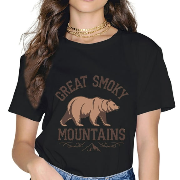 Vintage Great Smoky Mountains National Park Bear T-Shirt