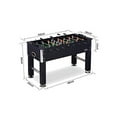 thumbnail image 3 of KICK Voyager 55" Black Foosball Table, 3 of 11