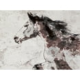 thumbnail image 2 of Orlov, Irena 32x25 Gold Ornate Wood Framed with Double Matting Museum Art Print Titled - Winner Horse I, 2 of 4