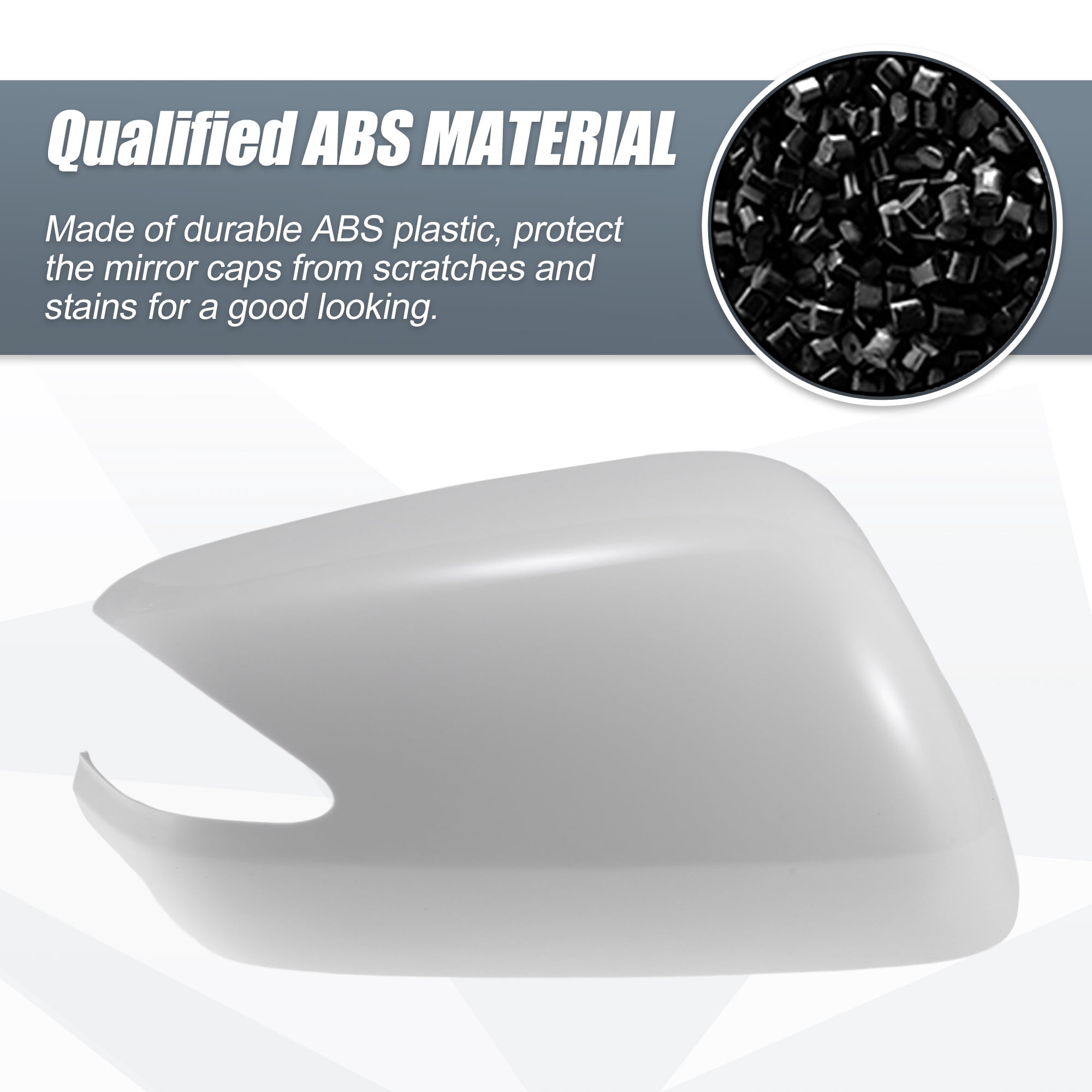 Unique Bargains Car Rear View Side Mirror Cover Cap for Honda Fit 2009-2013 Right Side