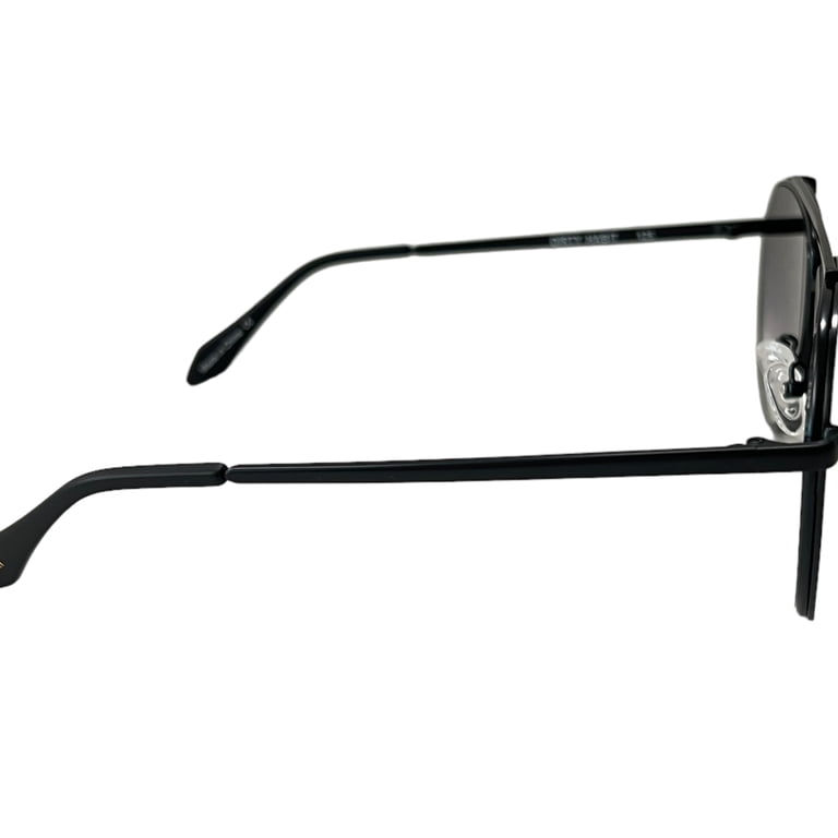 Quay Australia Dirty Habit Sunglasses Oversized Aviators Matte Black Fade c2522355-db2e-47e3-8396-  main image 4
