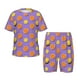 thumbnail image 1 of Balery Yellow Lemon And Orange Conjunto de Pijama Infantil de Manga Corta con Estampado – Ropa de Dormir de Algodón Suave-Small, 1 of 6